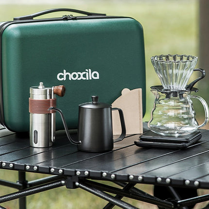 Hand Made Coffee Maker Suit Portable Outdoor Hand Grinding Coffee Suit Suit
