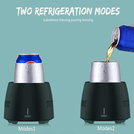 Portable Fast Cooling Cup | Electronic Drink Cooler for Beer & Coffee