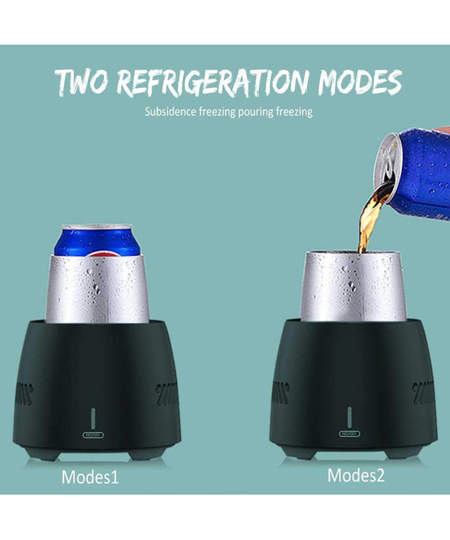 Portable Fast Cooling Cup | Electronic Drink Cooler for Beer & Coffee