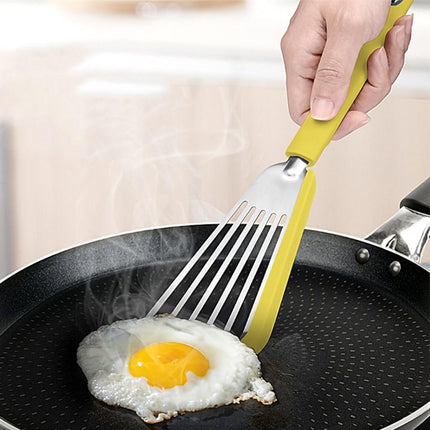 Silicone Egg & Pancake Spatula | Extra-Fine Non Stick Slotted Turner