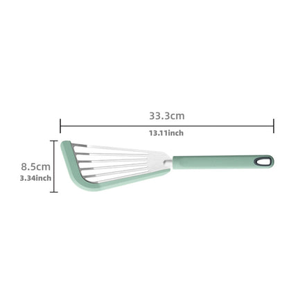 Silicone Egg & Pancake Spatula | Extra-Fine Non Stick Slotted Turner