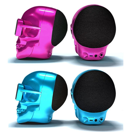 Skull Bluetooth Speaker | Wireless Portable Rechargeable Speaker