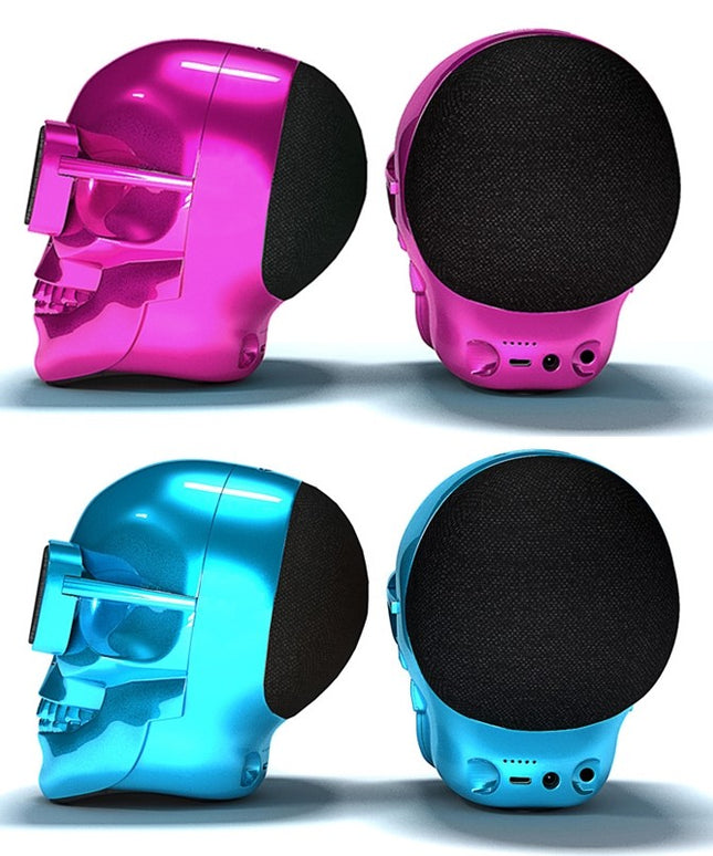 Skull Bluetooth Speaker | Wireless Portable Rechargeable Speaker