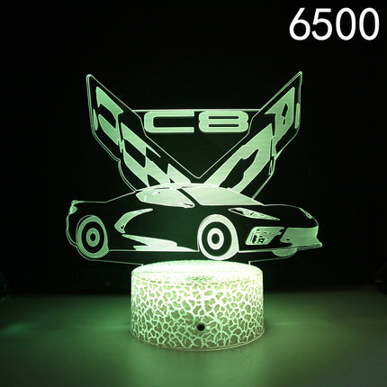 Colourful Touch LED Light Panels – 6 Designs, 7 or 16 Colours (Optional Remote Control)