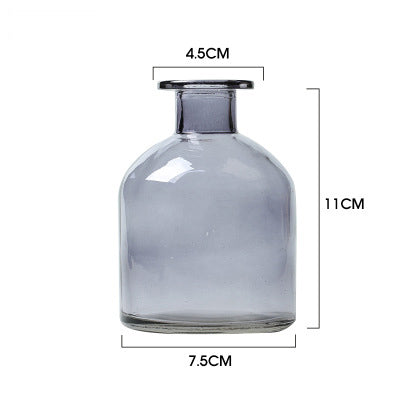 Nordic Glass Vase | Coloured Decorative Flower Vase