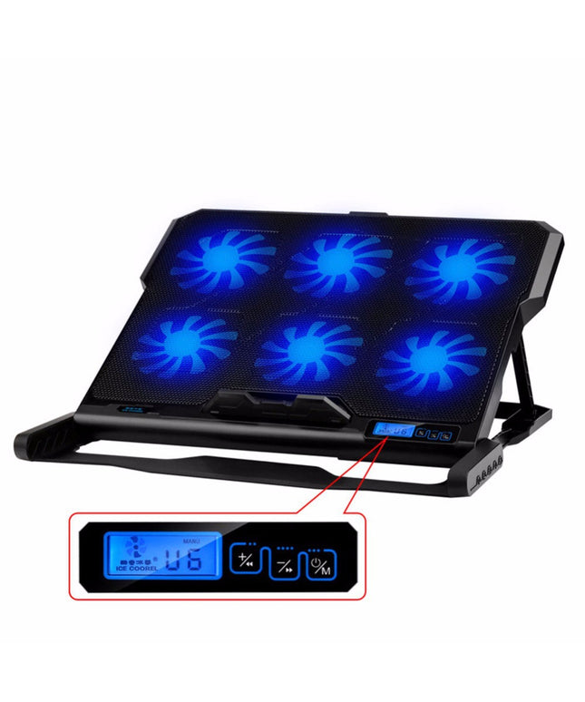 Laptop Stand & Cooling Pad Adjustable Notebook Cooler