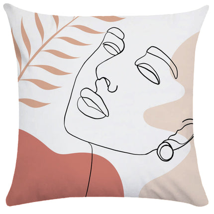 Pillowcase super soft short plush single and double-sided pillow pillow – Trendy & Practical for Daily Living