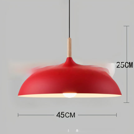 Modern Minimalist Pendant Chandelier – Colourful Ceiling Light (32cm / 35cm / 45cm)