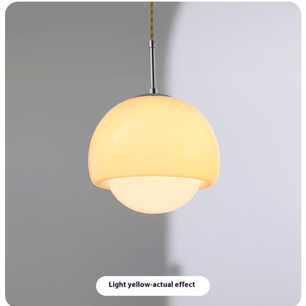 Vintage Glass Pendant Light for Bar, Counter & Dining Spaces