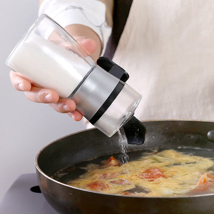 Push-type Seasoning Control Bottle – Precise Pouring, Mess-Free | Ikeame