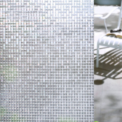 Frosted Privacy Window Film | Electrostatic Bathroom Glass Cover