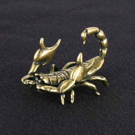 Brass Scorpion Pen Holder – Vintage Decorative Desk Organiser