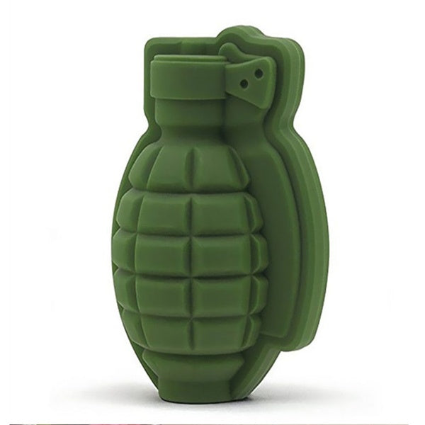 Grenade-Shaped Silicone Mold – Ice, Chocolate, Cake