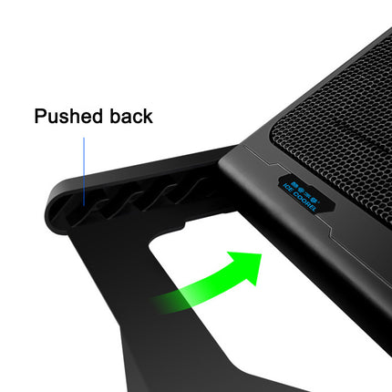 Laptop Stand & Cooling Pad Adjustable Notebook Cooler