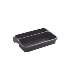 Sink Organiser Shelf – Punch-Free Wall Shelf | White, Powder, Green or Black