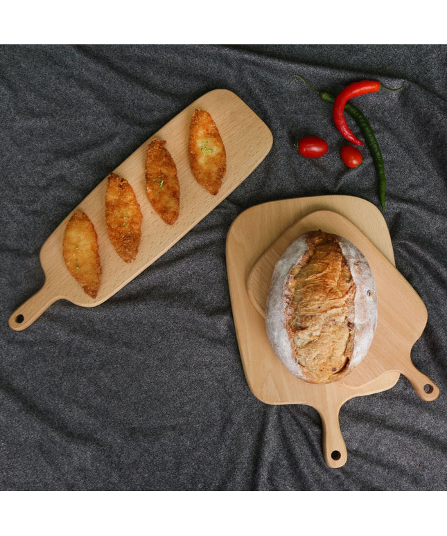 High-Quality Beech Breadboard – Nordic Style | 4 Sizes