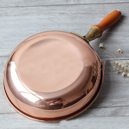 20cm Copper Smokeless Wok – Non-Stick, Fast-Heating Stir-Fry Pan