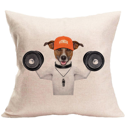 Funny Jack Russell Cushion Covers | Dog Meme Pillowcases Set