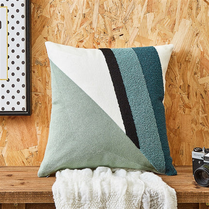 Geometric Embroidered Cushion Covers - 29 Designs | Modern Nordic Pillowcases