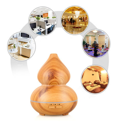 Gourd Shape Aromatherapy Humidifier – 150ml Ultrasonic, Silent Design