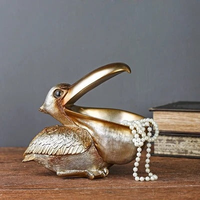 Pelican Trinket Dish | Decorative Key & Jewellery Holder