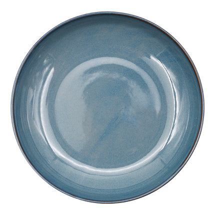 Porcelain Pasta Plates 🍝 – Deep Blue Glaze, small or large