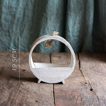Wooden Flower Stand – Indoor & Outdoor | Tower or Round, Large or Small