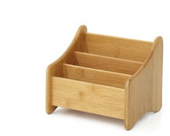 Bamboo Desktop Storage Box Multi-Purpose Organiser