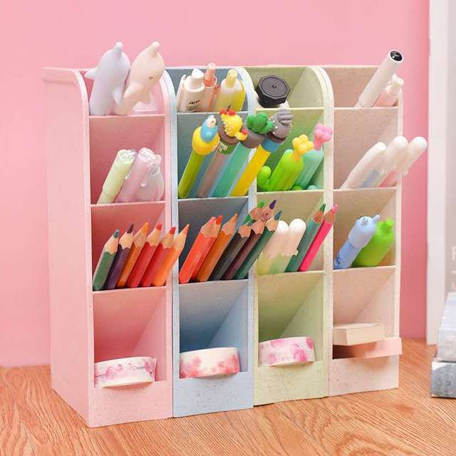 Tidy Up Tilted Pen Holder – Clean Desk Energy Only ✨📦