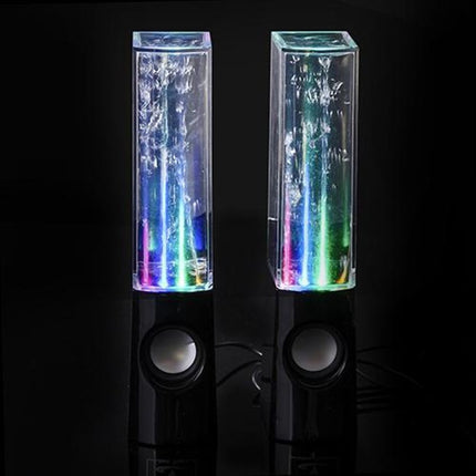 Dancing Water LED Speaker | Music Fountain RGB Desktop Speaker