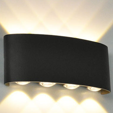 Modern Up & Down Wall Light – Indoor & Outdoor Waterproof | Ikeame
