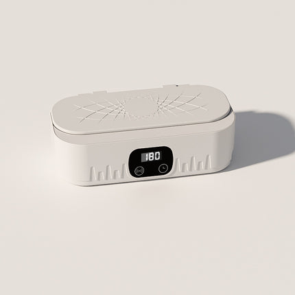 Ultrasonic Jewellery & Glasses Cleaner – White & Pink