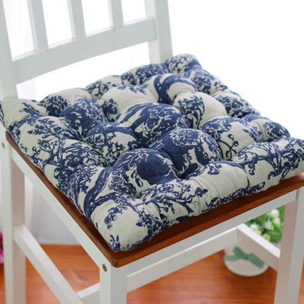 Extra Thick Boho Chair Cushion | Comfortable Decorative Seat Pad