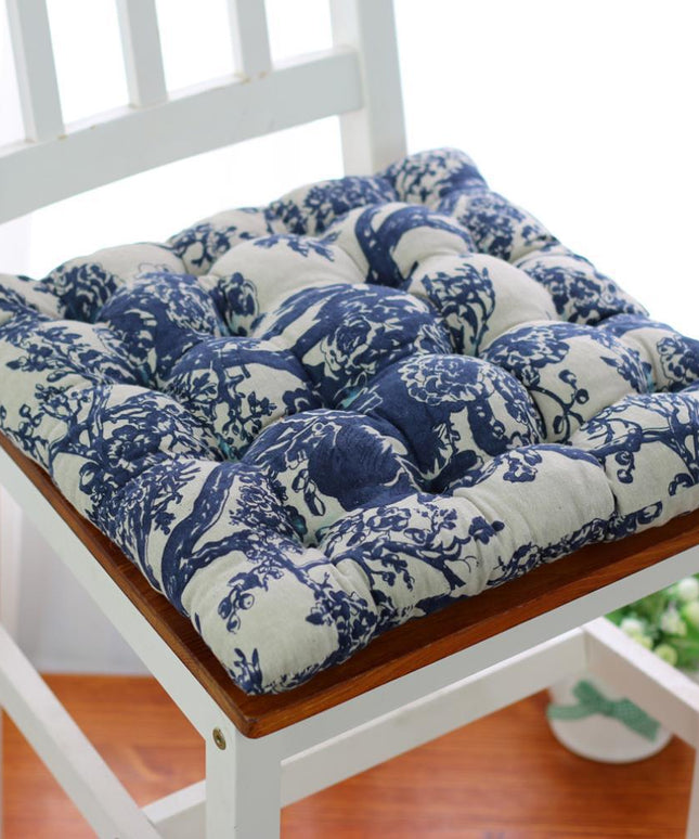 Extra Thick Boho Chair Cushion | Comfortable Decorative Seat Pad