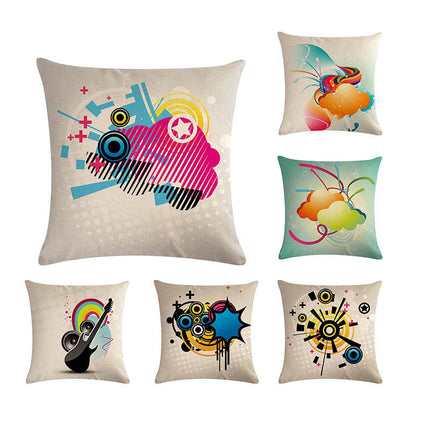 Abstract Music Inspired Cushion Cover | 20 Designs