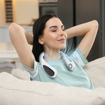 Cooling USB Neck Fan | Rechargeable Hands-Free Portable Fan