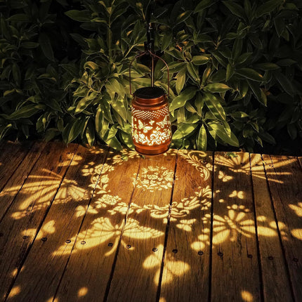 Solar Butterfly Garden Lamp – Waterproof Hanging Decorative Light | Ikeame