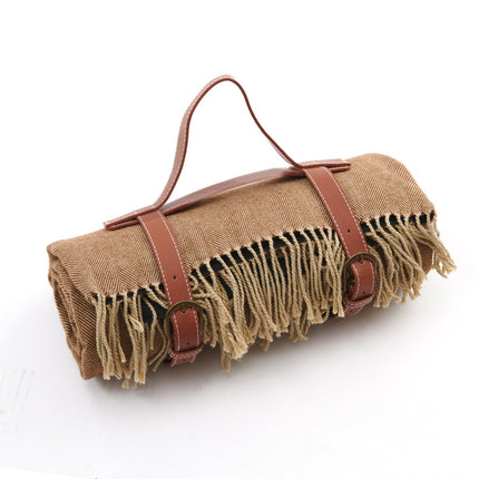 Tassel Picnic Blanket | Boho Camping & Outdoor Picnic Mat