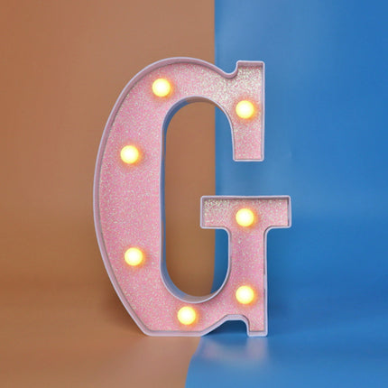 Night Light English Letter Lamp Birthday Party
