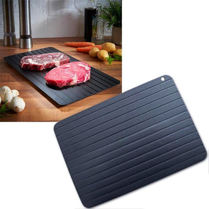 Fast Defrost Aluminum Thawing Tray | Food Grade Kitchen Gadget