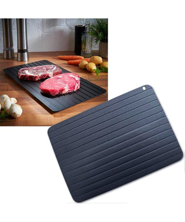 Fast Defrost Aluminum Thawing Tray | Food Grade Kitchen Gadget
