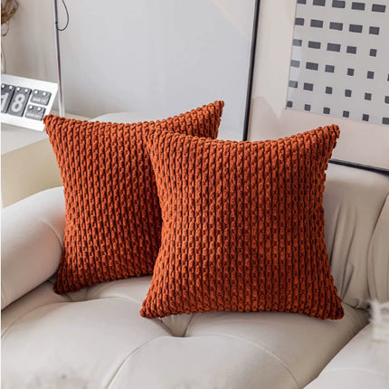 Corduroy Cushion Cover | Ribbed Throw Pillow