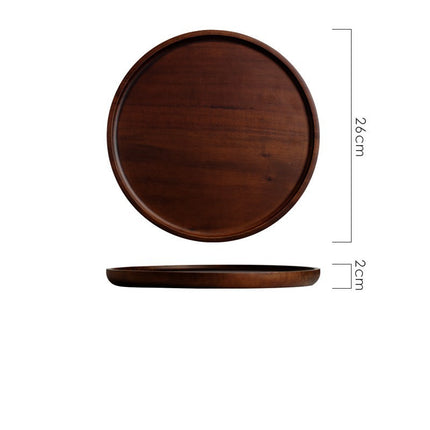 Wooden Japanese Plates – Elegant, Handcrafted & Versatile | Ikeame