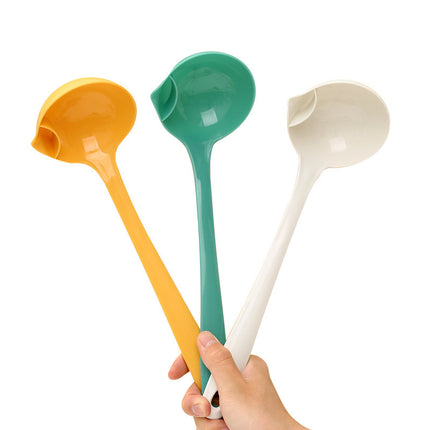 Slotted Spoon – Oil & Soup Separation | Yellow, White or Green