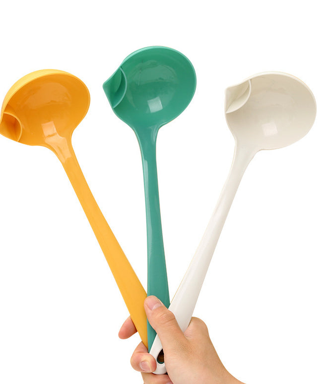 Slotted Spoon – Oil & Soup Separation | Yellow, White or Green