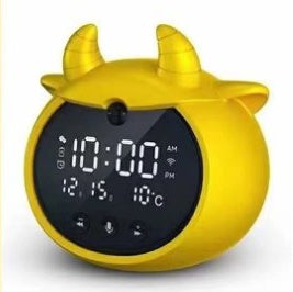 Multifunctional smart alarm clock voice dialogue human body induction – Trendy & Practical for Daily Living