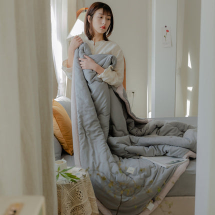 Japanese washed cotton summer cool quilt – Trendy & Practical for Daily Living