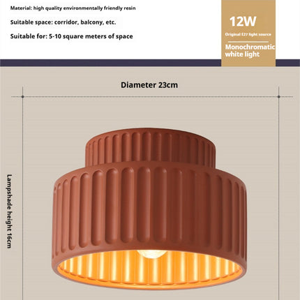 Nordic Style Ceiling Light – Pendant & Flush Mount | 4 Colours