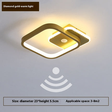 Human Induction LED Lamp – Modern Minimalist Wall Light | Ikeame