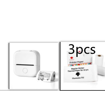 Portable Mini Thermal Label Printer Bluetooth Inkless Pocket Printer